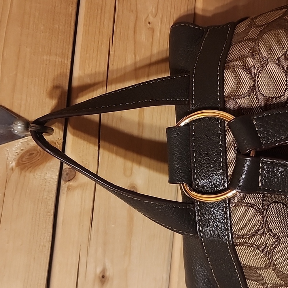 Coach Billie Backpack Signature Canvas Refined Leather - Picture 11 of 12